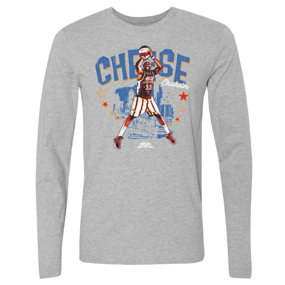 Cheese Chisholm Harlem Globtrotters Nickname WHT (ONLINE ORDER ONLY)