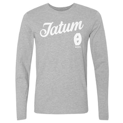 Jayson Tatum Boston Script WHT (ONLINE ORDER ONLY)