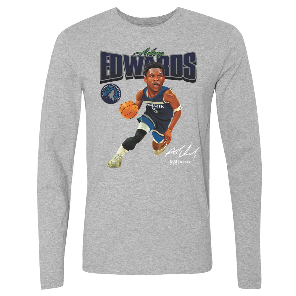 Anthony Edwards Minnesota Timberwolves Caricature WHT (ONLINE ORDER ONLY)