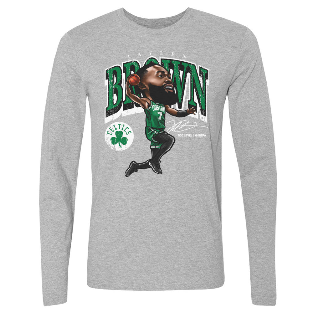 Jaylen Brown Boston Celtics Cartoon WHT (ONLINE ORDER ONLY)