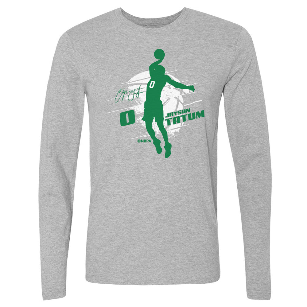 Jayson Tatum Boston Silhouette WHT (ONLINE ORDER ONLY)