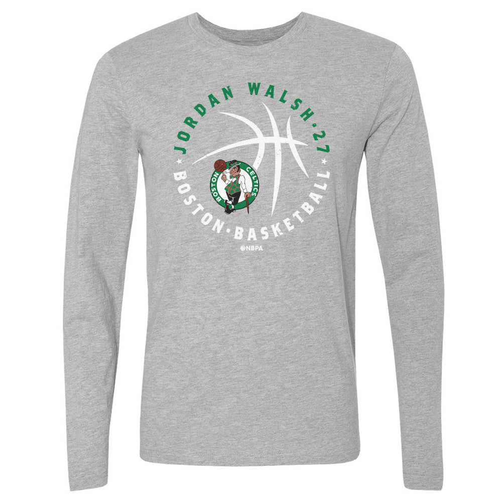 Jordan Walsh Boston Celtics Player Ball WHT (ONLINE ORDER ONLY)