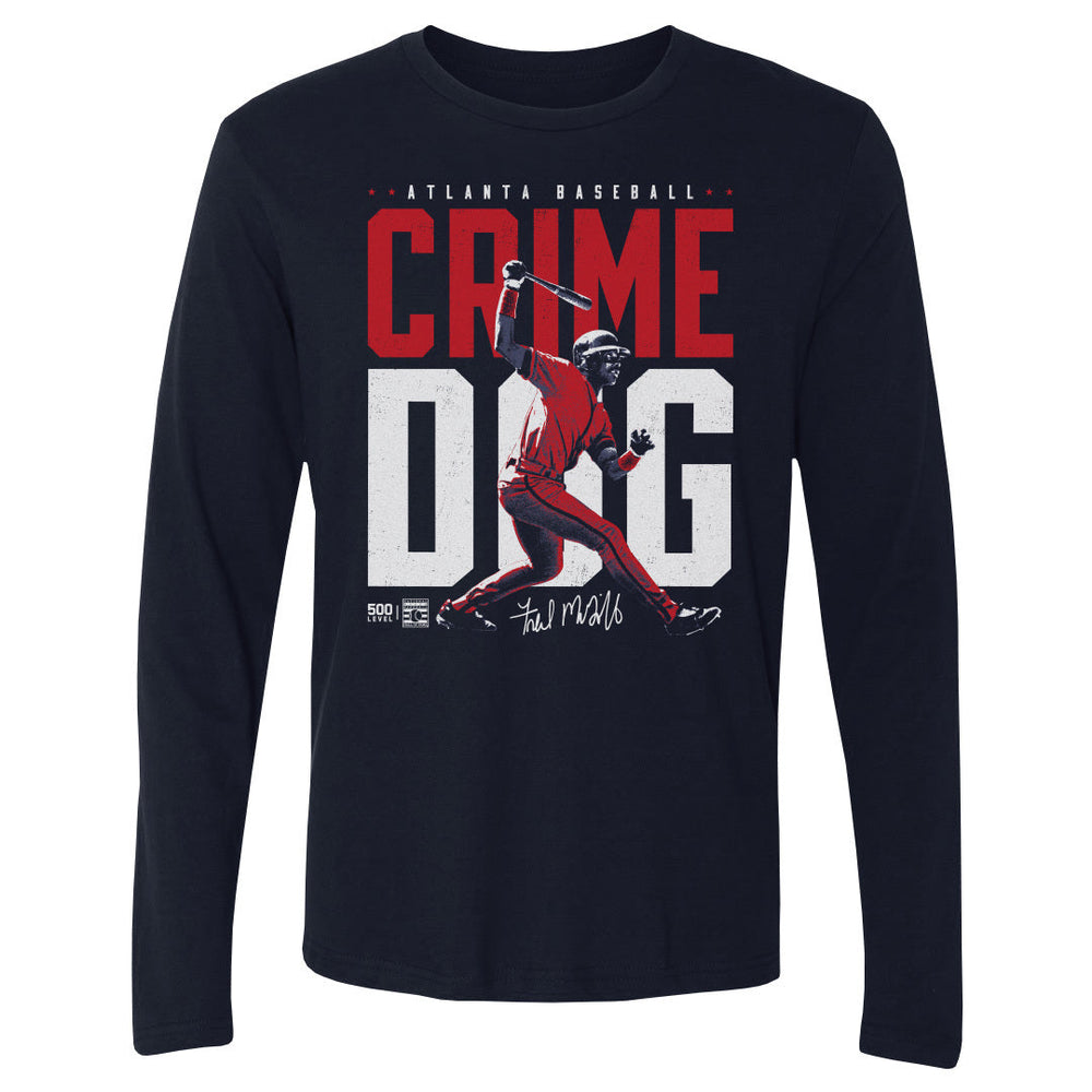 Fred McGriff Atlanta Crime Dog WHT (ONLINE ORDER ONLY)