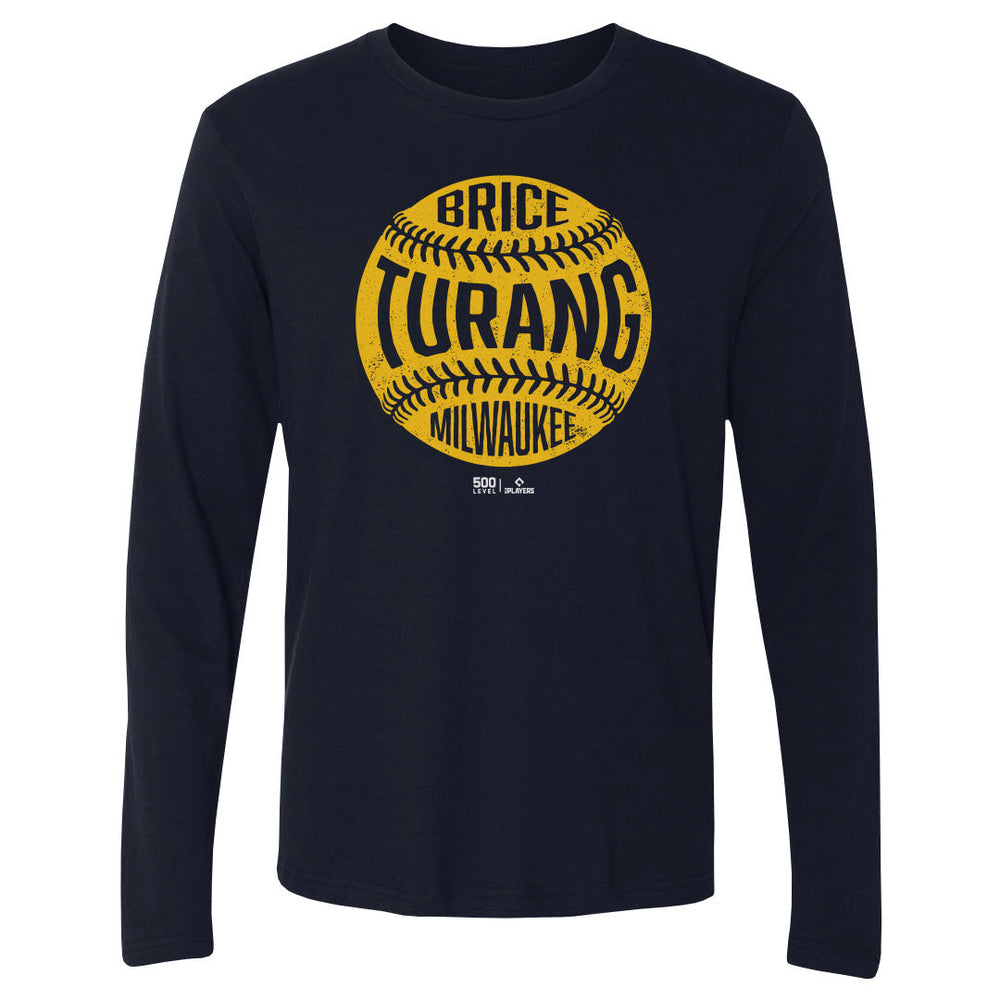 Brice Turang Milwaukee Vintage Baseball WHT (ONLINE ORDER ONLY)