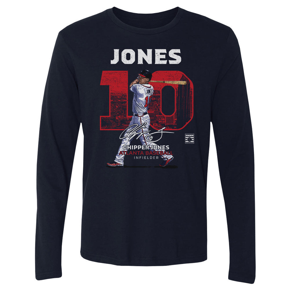 Chipper Jones Atlanta Throwback WHT (ONLINE ORDER ONLY)