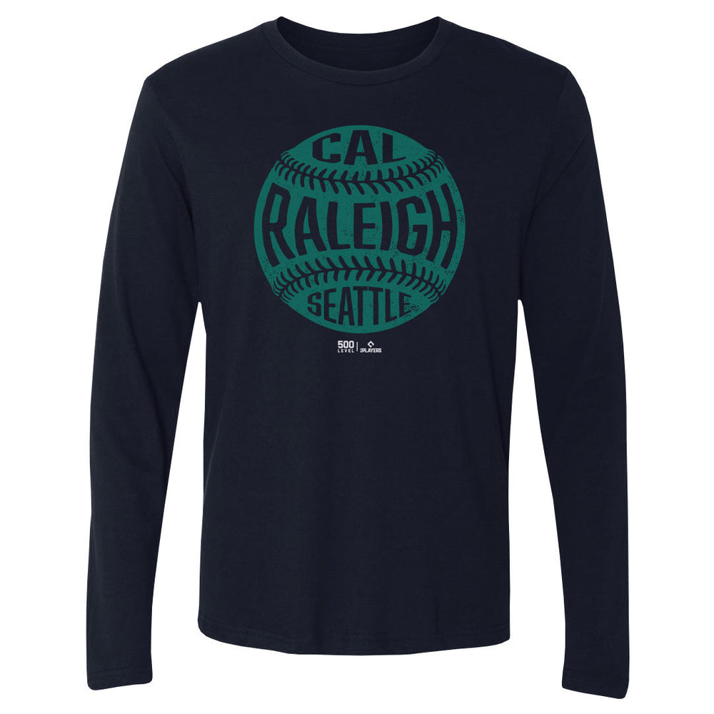 Cal Raleigh Seattle Vintage Baseball WHT (ONLINE ORDER ONLY)