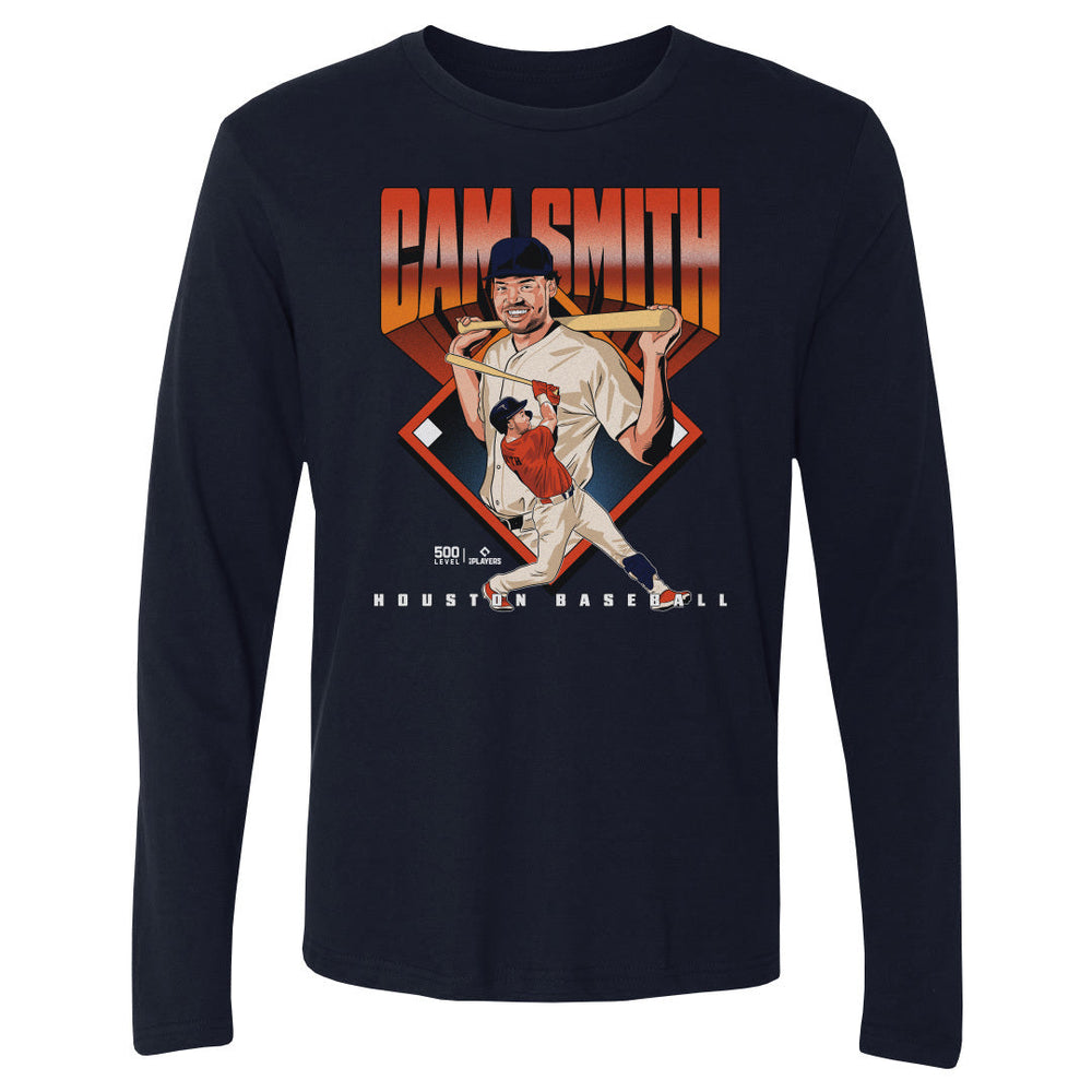 Cam Smith Houston Baseball Diamond WHT (ONLINE ORDER ONLY)