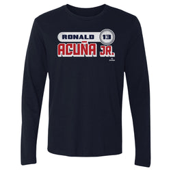 Ronald Acuna Jr. Retro Font WHT (ONLINE ORDER ONLY)