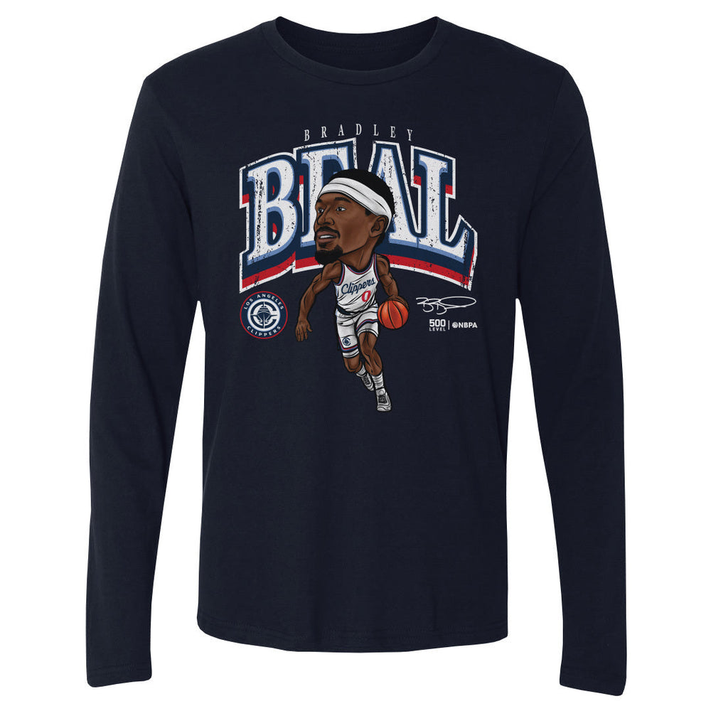 Bradley Beal Los Angeles Clippers Cartoon WHT (ONLINE ORDER ONLY)
