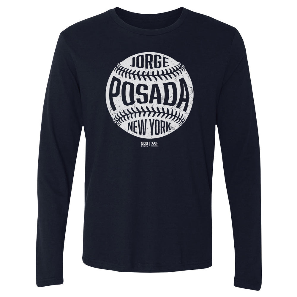 Jorge Posada New York Y Vintage Baseball WHT (ONLINE ORDER ONLY)