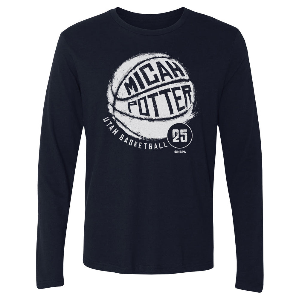 Micah Potter Utah Basketball WHT (ONLINE ORDER ONLY)