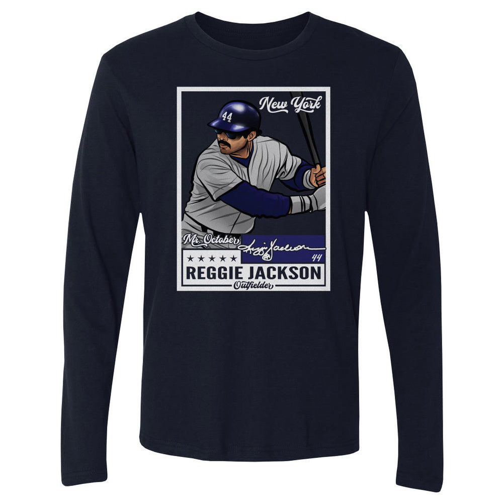 Reggie Jackson Throwback Card WHT (ONLINE ORDER ONLY)
