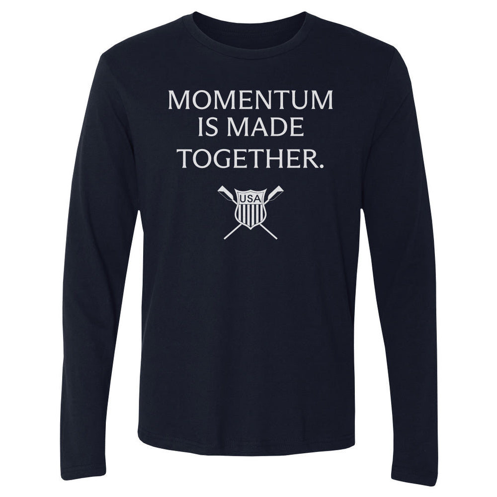 USRowing Momentum Is Made Together WHT (ONLINE ORDER ONLY)