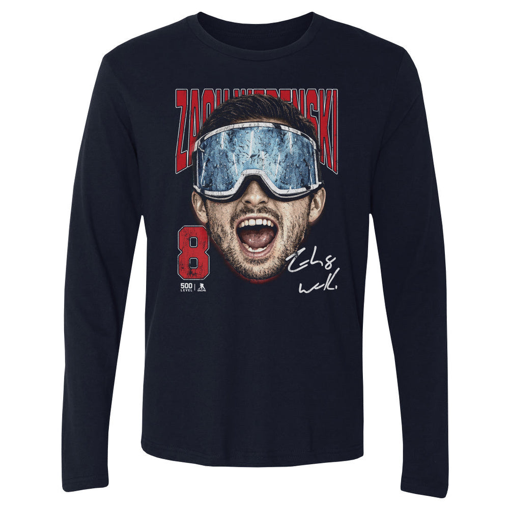 Zach Werenski Columbus Goggles WHT (ONLINE ORDER ONLY)