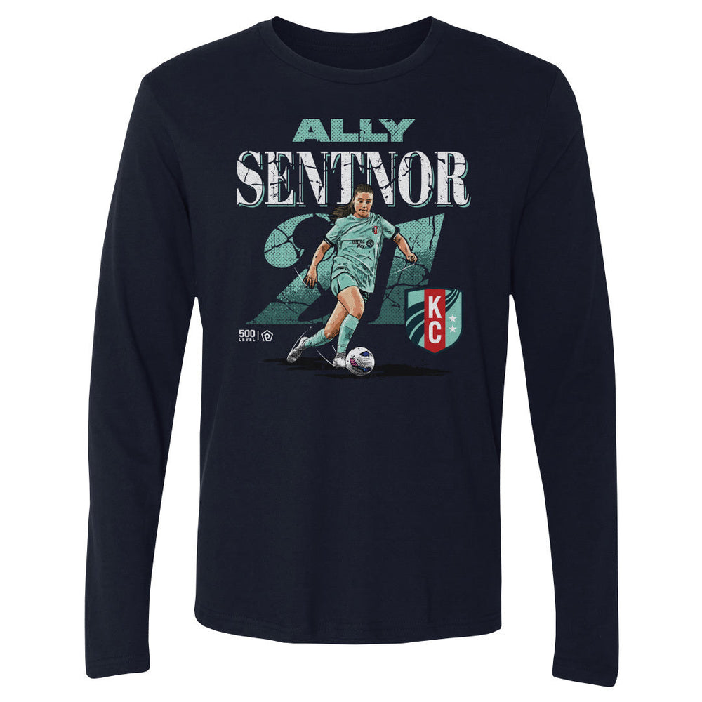 Ally Sentnor Kansas City Current Cracked Number WHT (ONLINE ORDER ONLY)