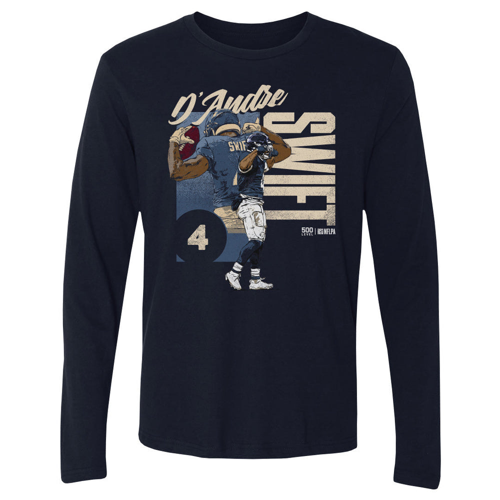 D'Andre Swift Chicago Flex Highlight WHT (ONLINE ORDER ONLY)
