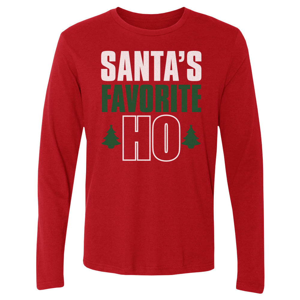 Christmas Santa's Favorite Ho WHT (ONLINE ORDER ONLY)