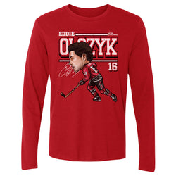 Eddie Olczyk Chicago Cartoon WHT