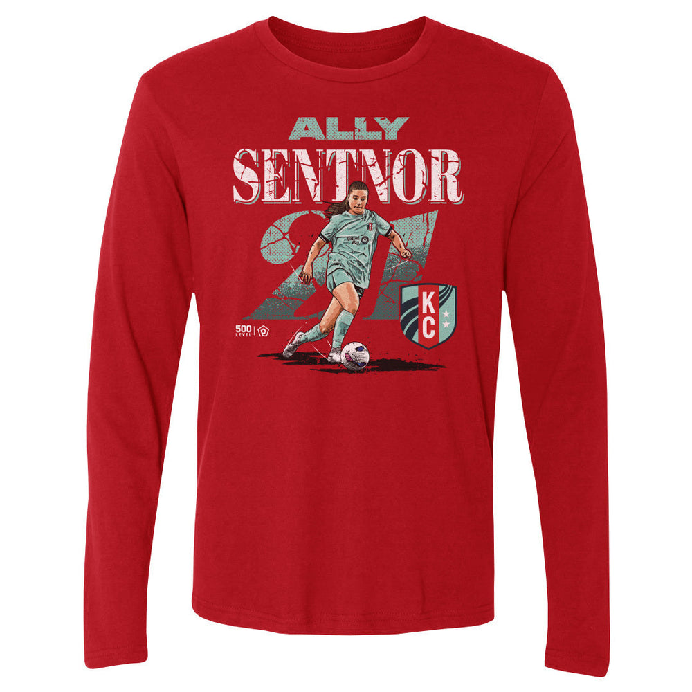 Ally Sentnor Kansas City Current Cracked Number WHT (ONLINE ORDER ONLY)