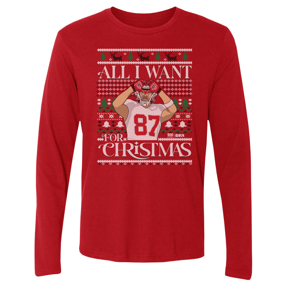 Travis Kelce Kansas City Ugly Sweater WHT (ONLINE ORDER ONLY)