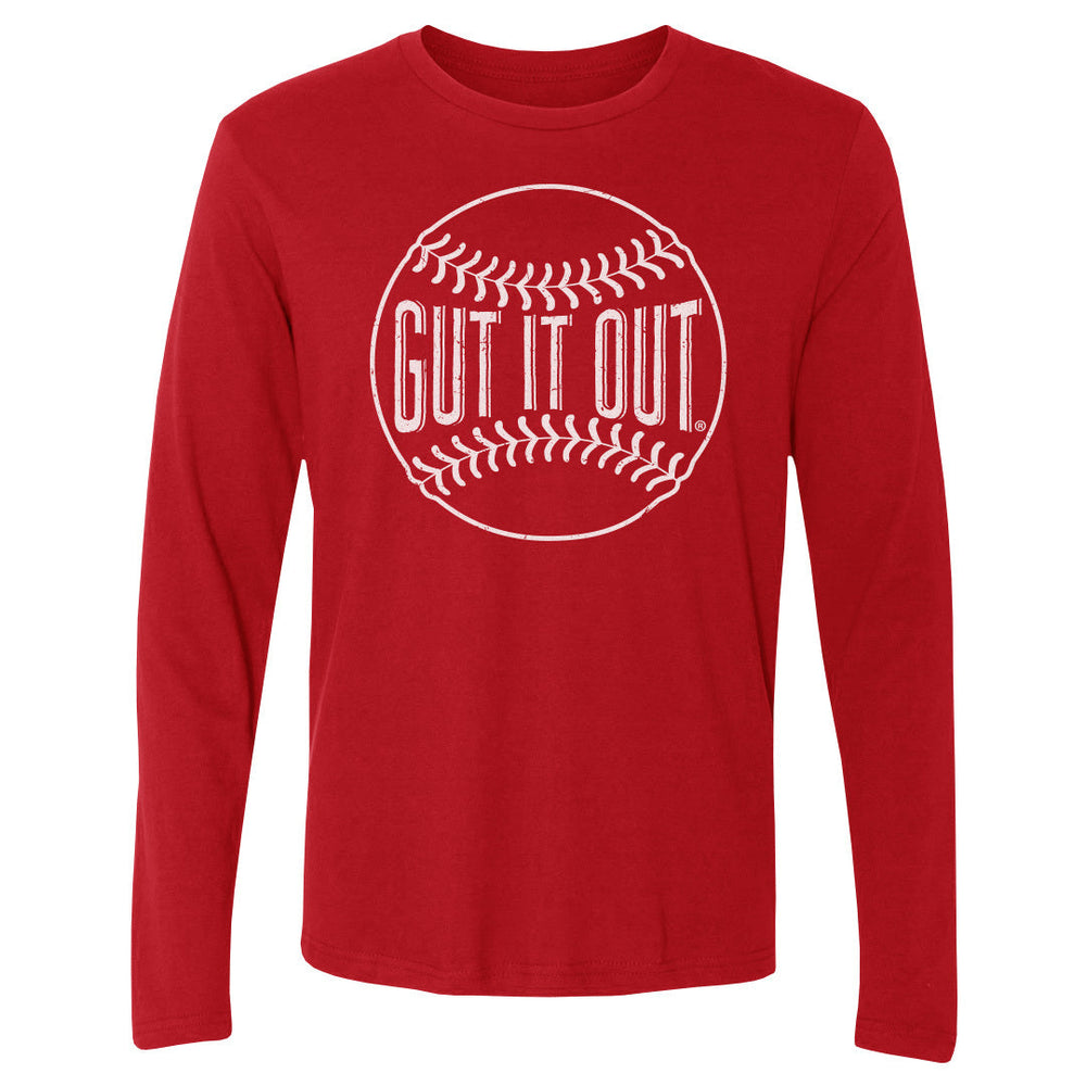 Gut It Out Foundation Baseball WHT (ONLINE ORDER ONLY)
