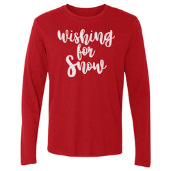Christmas Wishing For Snow WHT (ONLINE ORDER ONLY)