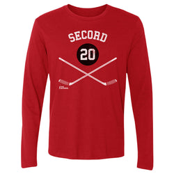 Alan Secord Chicago 20 Sticks WHT