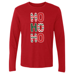 Christmas HO HO HO Stacked WHT (ONLINE ORDER ONLY)