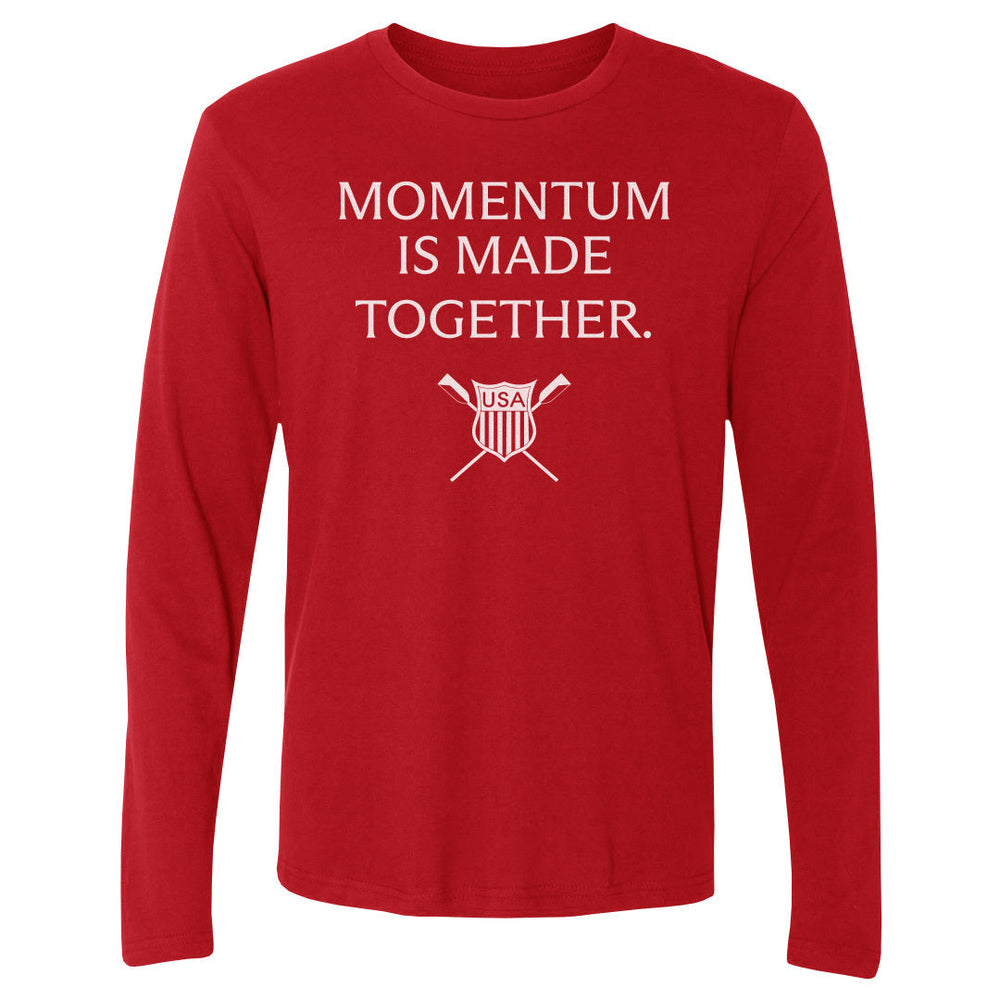 USRowing Momentum Is Made Together WHT (ONLINE ORDER ONLY)