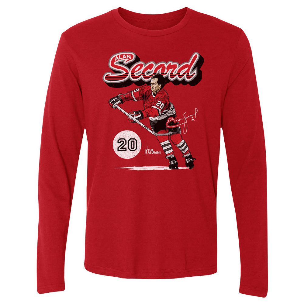 Alan Secord Chicago Retro Script WHT