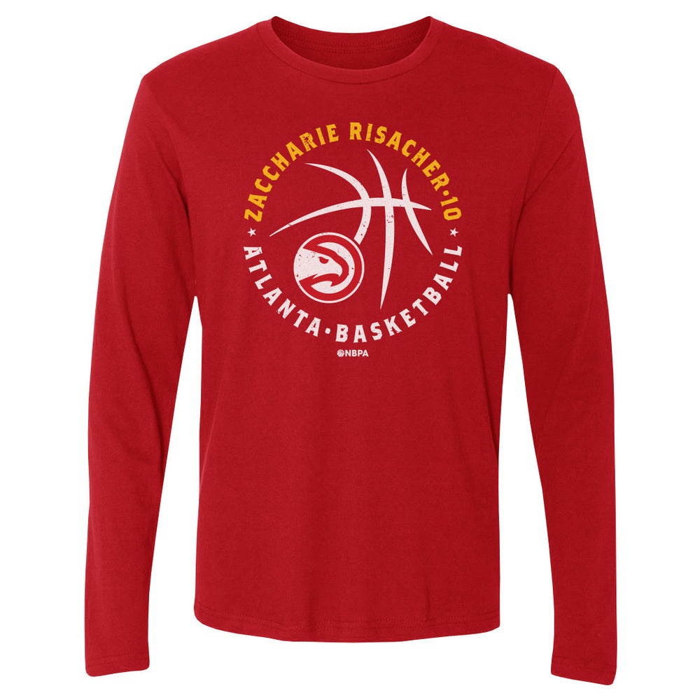 Zaccharie Risacher Atlanta Hawks Player Ball WHT (ONLINE ORDER ONLY)