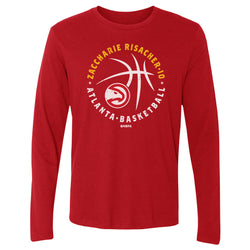 Zaccharie Risacher Atlanta Hawks Player Ball WHT (ONLINE ORDER ONLY)