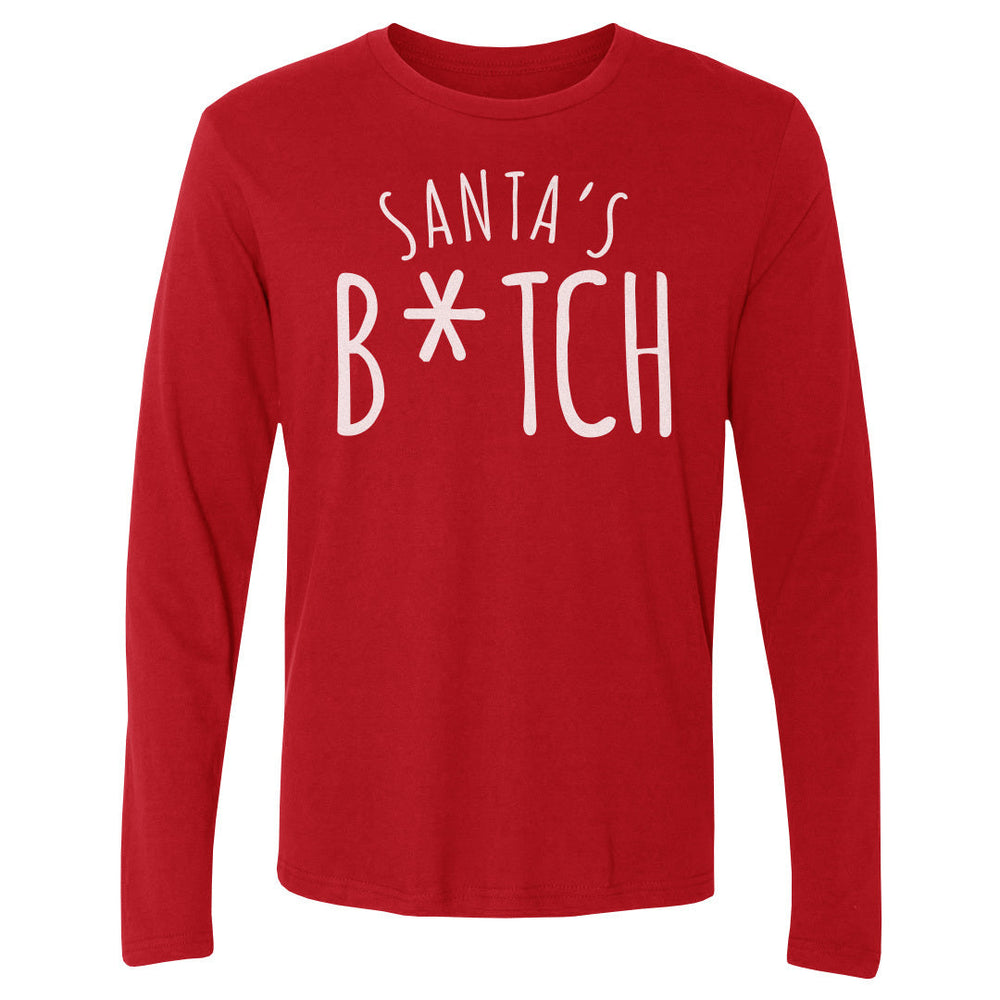 Christmas Santa's B-tch WHT (ONLINE ORDER ONLY)