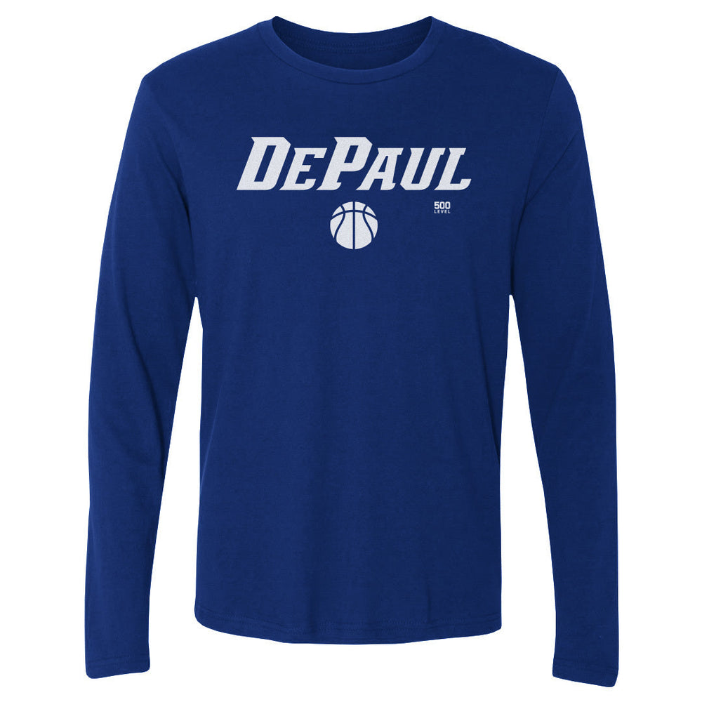 DePaul Blue Demons Basketball Minimalist WHT (ONLINE ORDER ONLY)