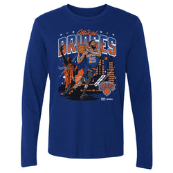 Mikal Bridges New York Knicks Skyline WHT