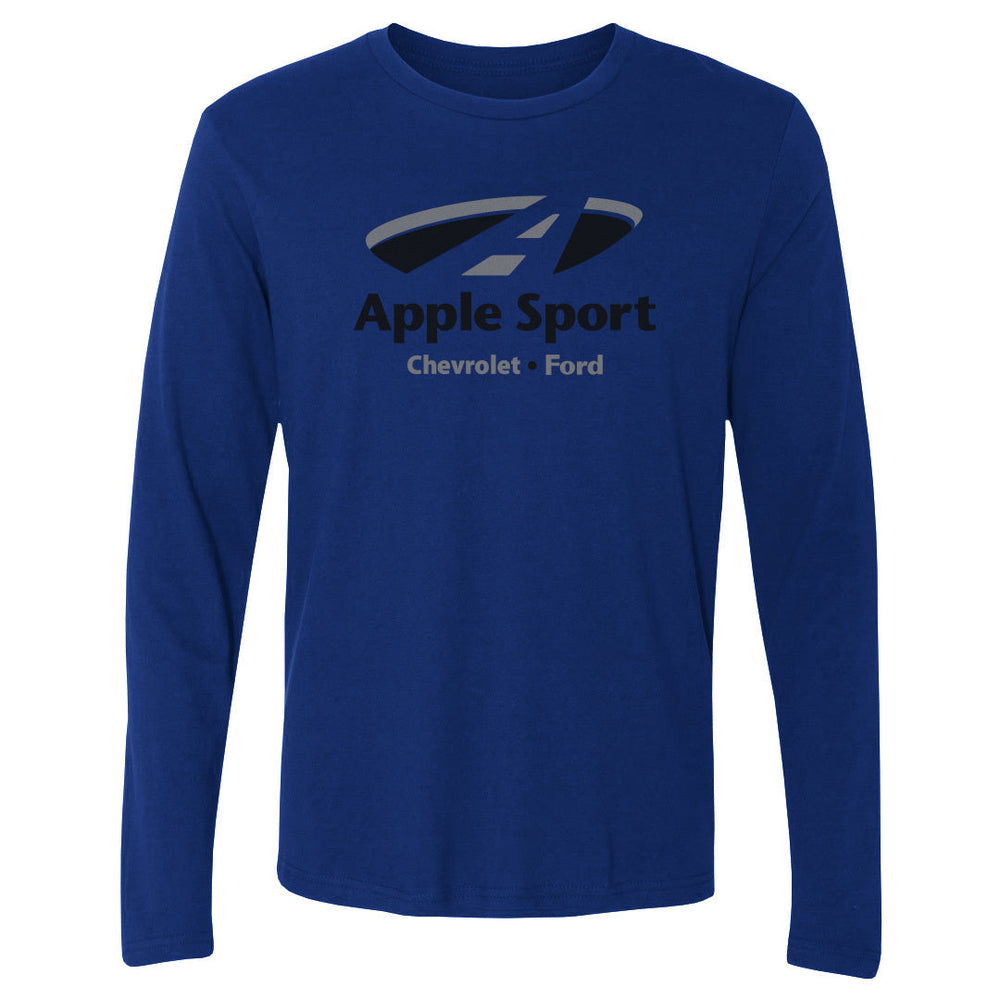 Apple Sport Crown Trio Logo 2 WHT (ONLINE ORDER ONLY)
