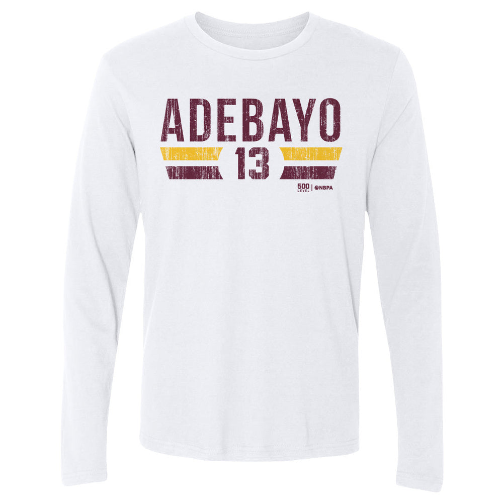 Bam Adebayo Miami Heat Font (ONLINE ORDER ONLY)