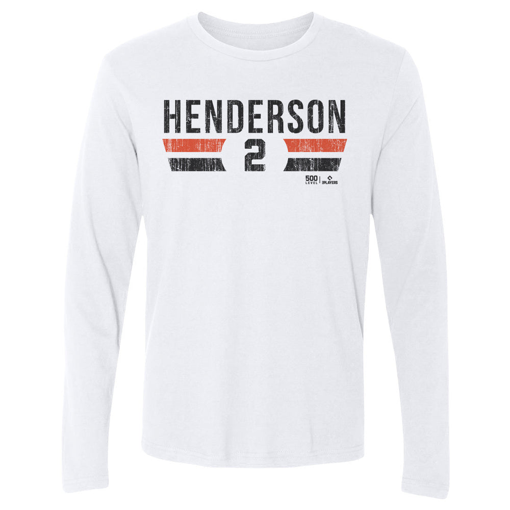Gunnar Henderson Baltimore Font (ONLINE ORDER ONLY)