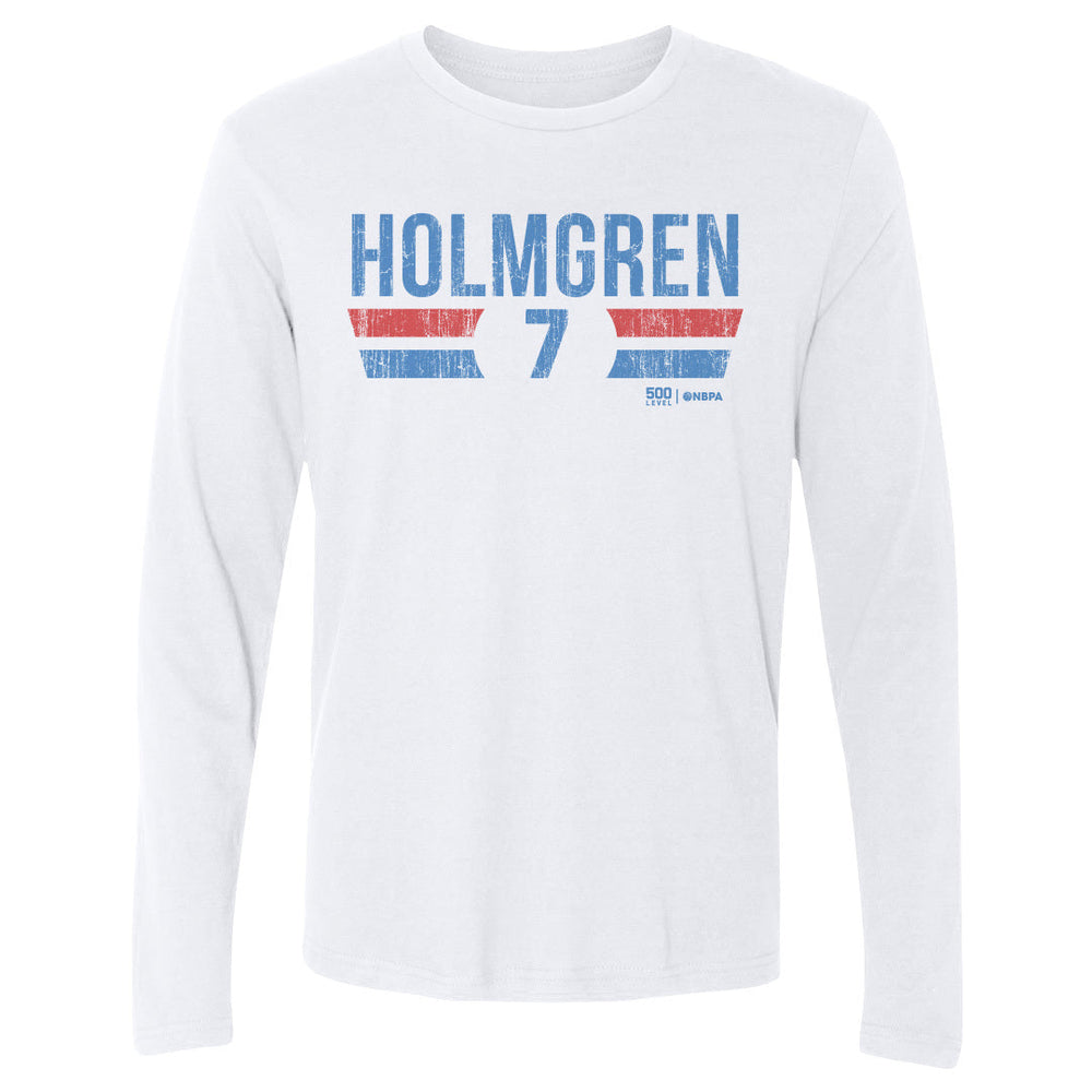 Chet Holmgren Oklahoma City Thunder Font (ONLINE ORDER ONLY)