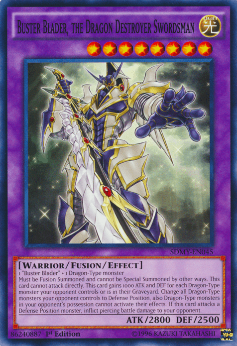Buster Blader, the Dragon Destroyer Swordsman [SDMY-EN045] Common (ONLINE ORDER ONLY)