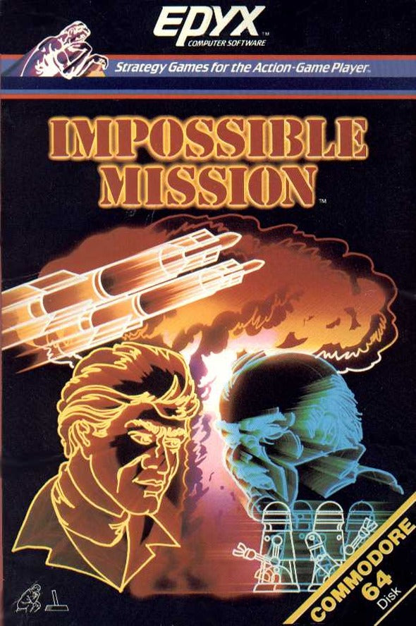 Impossible Mission (Commodore 64) (ONLINE ORDER ONLY)