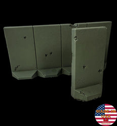 28mm Blast Walls, Distressed - 28MSCE025 (Online Order Only)