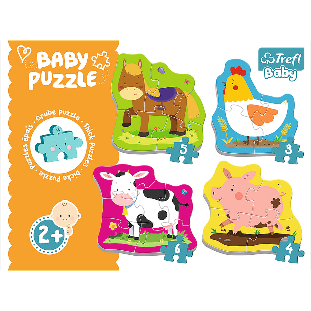 Trefl Baby Classic Puzzle - Animals on the Farm (ONLINE ORDER ONLY)
