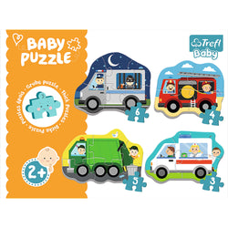 Trefl Baby Classic Puzzle - Vehicles and Jobs (ONLINE ORDER ONLY)
