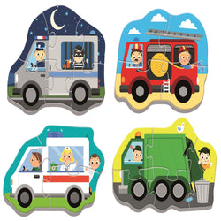 Trefl Baby Classic Puzzle - Vehicles and Jobs (ONLINE ORDER ONLY)