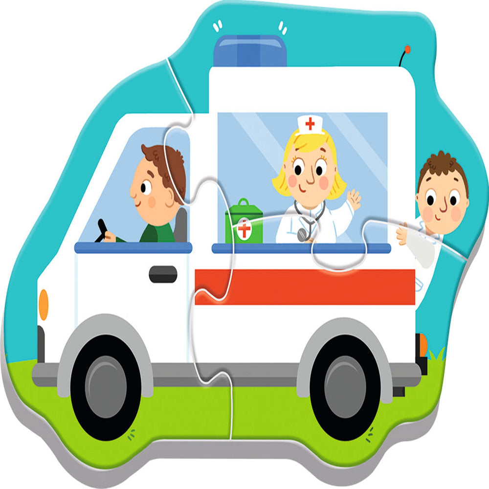 Trefl Baby Classic Puzzle - Vehicles and Jobs (ONLINE ORDER ONLY)
