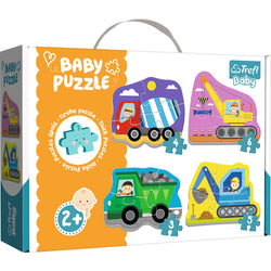 Trefl Baby Classic Puzzle - Vehicles on the Construction Site (ONLINE ORDER ONLY)