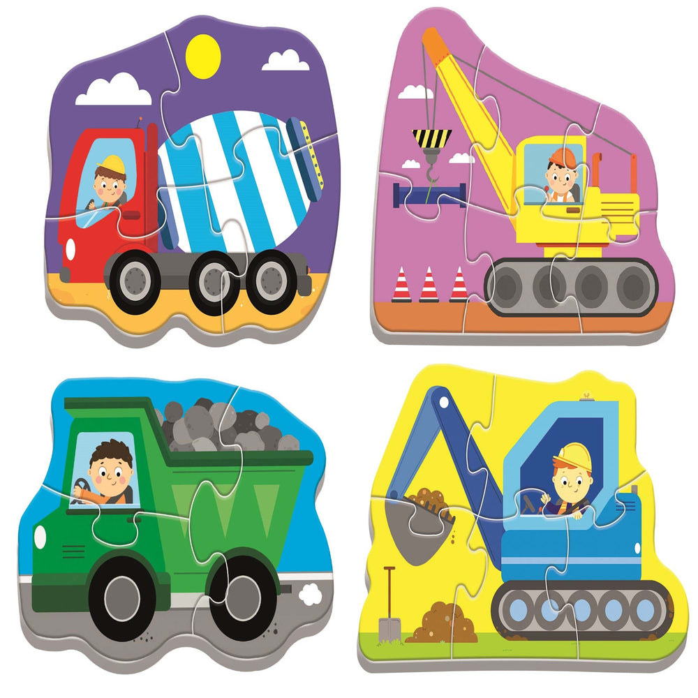 Trefl Baby Classic Puzzle - Vehicles on the Construction Site (ONLINE ORDER ONLY)