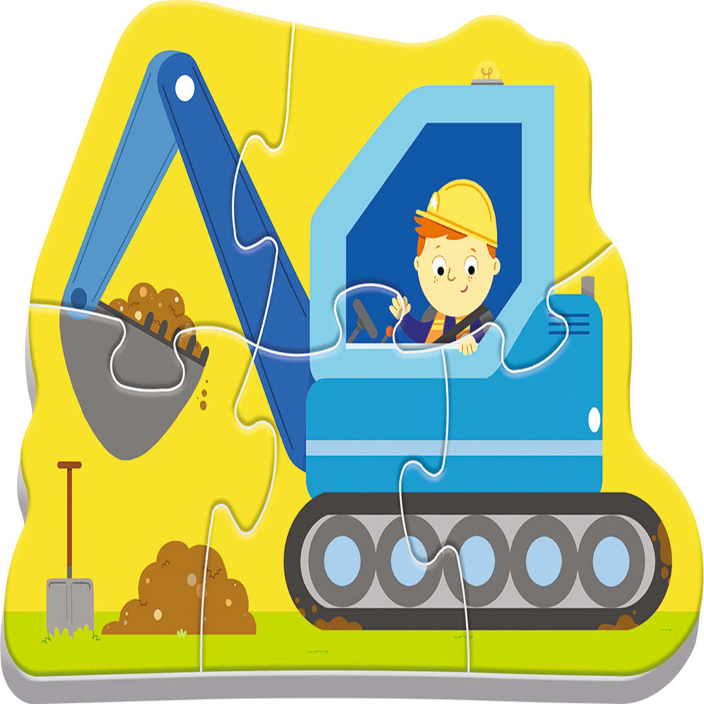 Trefl Baby Classic Puzzle - Vehicles on the Construction Site (ONLINE ORDER ONLY)