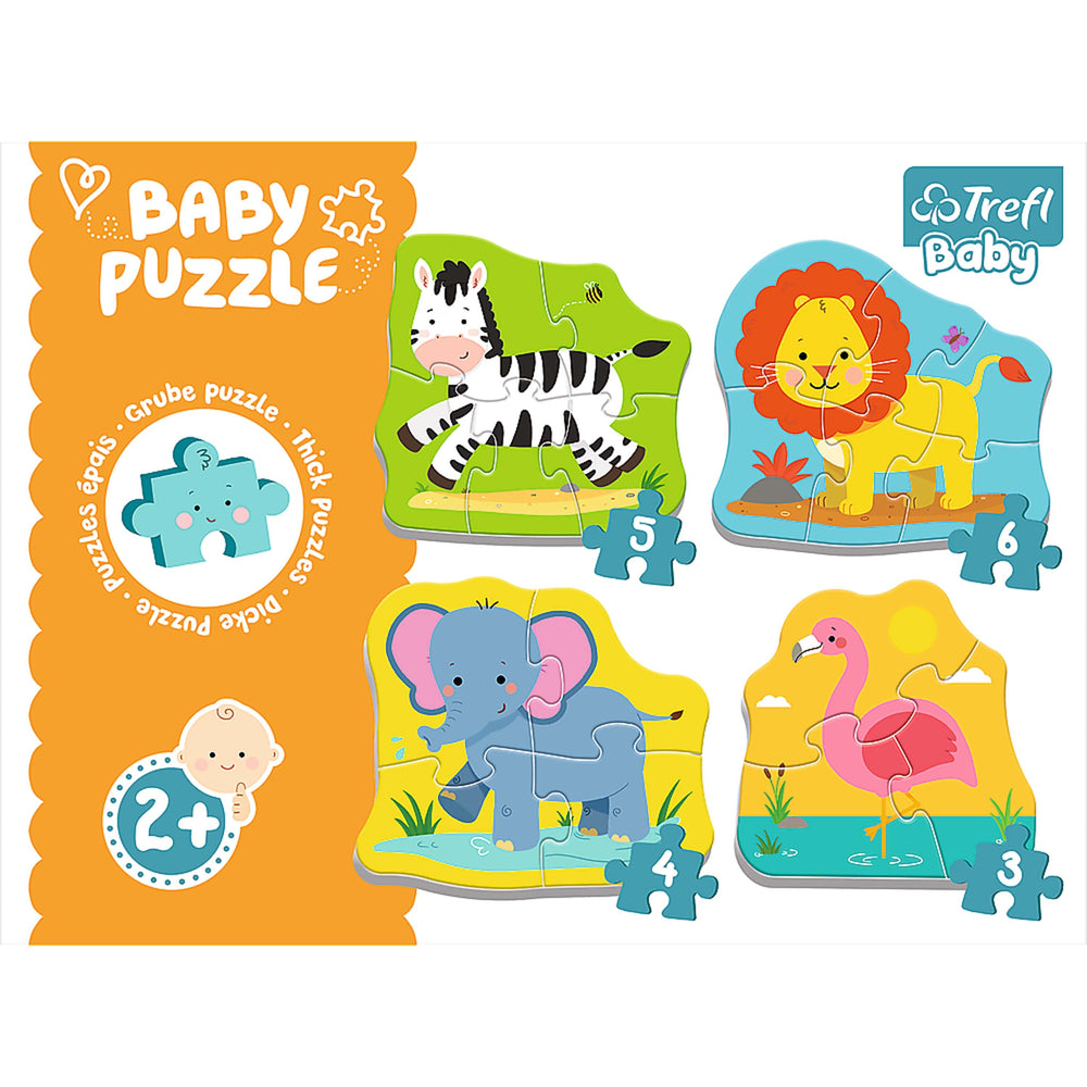 Trefl Baby Classic Puzzle - Animals on the Safari (ONLINE ORDER ONLY)